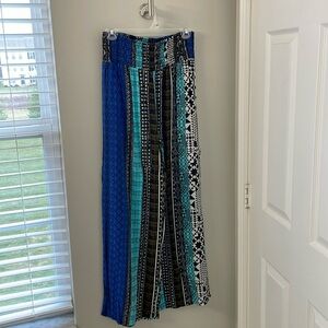 Forever 21 bohemian wide pants